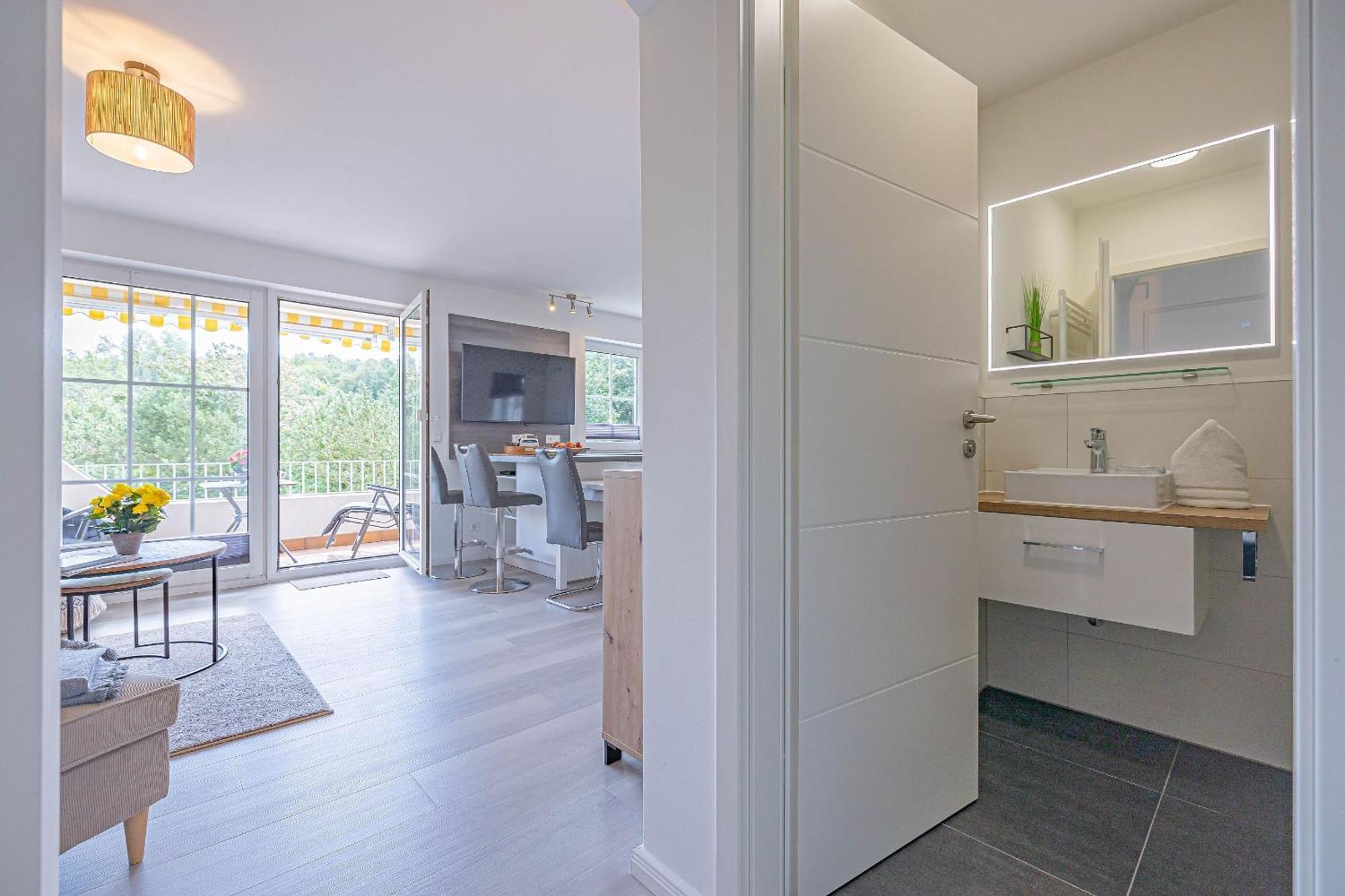Fewo1846 - Strandresidenz Wassersleben Suedblick App 689 - Komfortables Apartment Mit Balkon Und Meerblick Harrislee Esterno foto