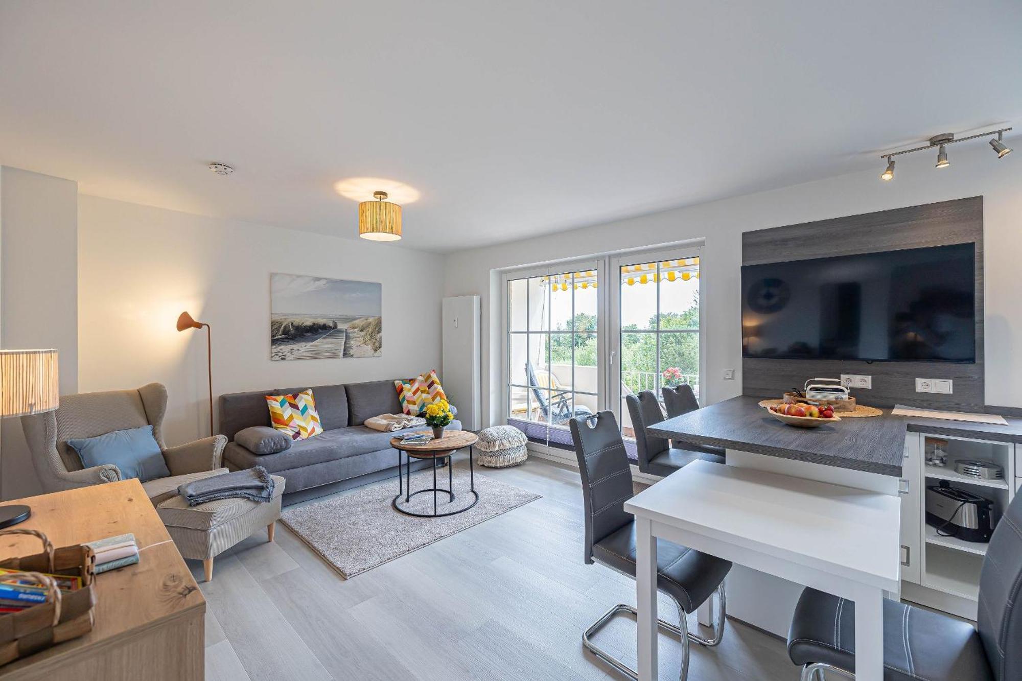 Fewo1846 - Strandresidenz Wassersleben Suedblick App 689 - Komfortables Apartment Mit Balkon Und Meerblick Harrislee Esterno foto