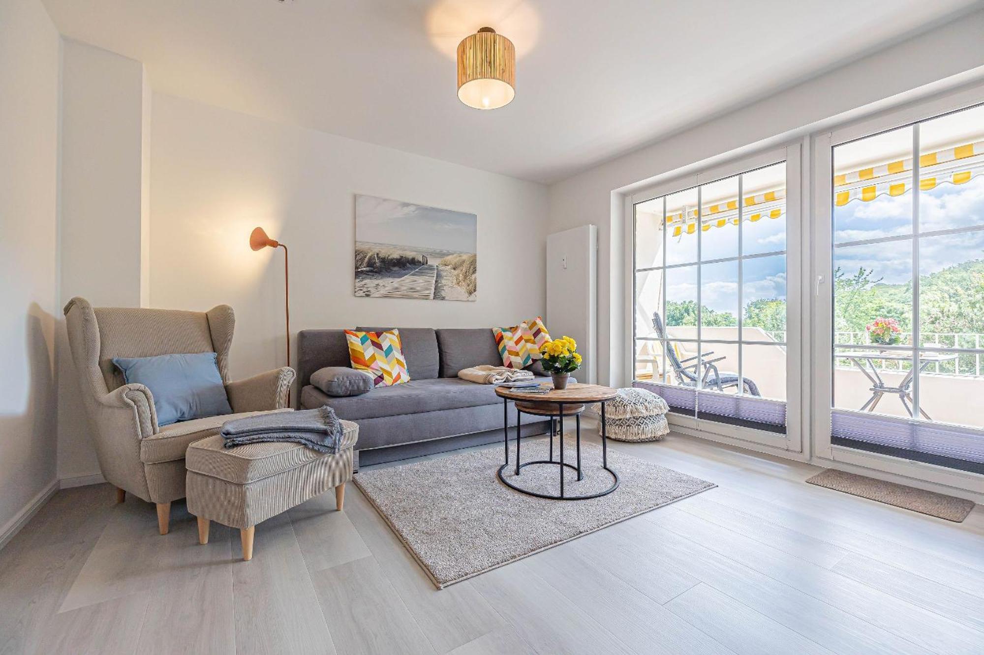 Fewo1846 - Strandresidenz Wassersleben Suedblick App 689 - Komfortables Apartment Mit Balkon Und Meerblick Harrislee Esterno foto